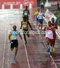 England outsprint the Bahamas to win the 4 x 400 metres at the Commonwealth Games, Glasgow. Photo: David T. Hewitson/Sports for All Pics